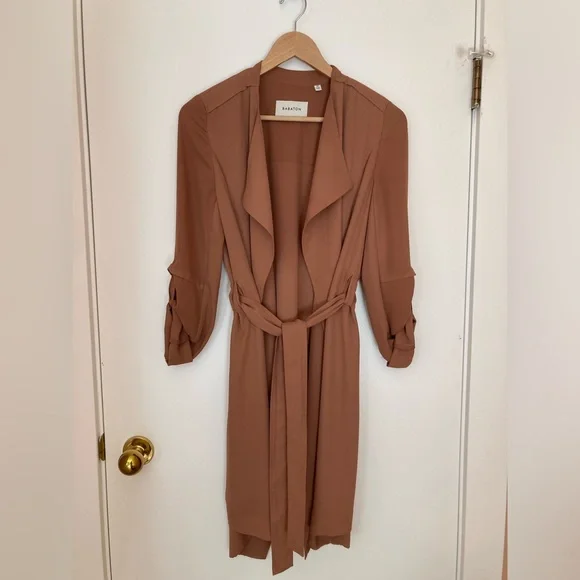 Babaton Dusty Rose Robe - Picture 6 of 8